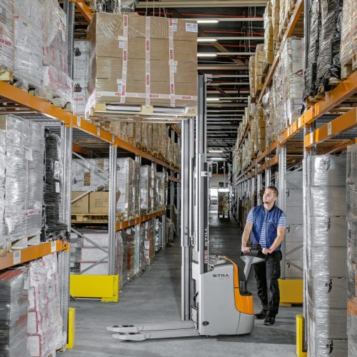 xe nang dien mini stacker still 6